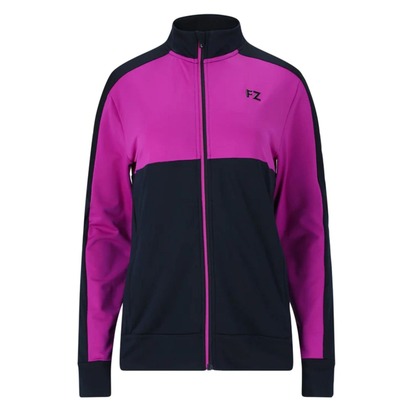 Se Forza Laddy Women Track Jacket Dark Sapphire hos Badmintonshoppen.dk